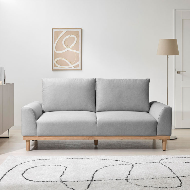 LOWYA（ロウヤ） ソファ ソファー 3人掛け 3.5人掛け 幅185cm 撥水 撥