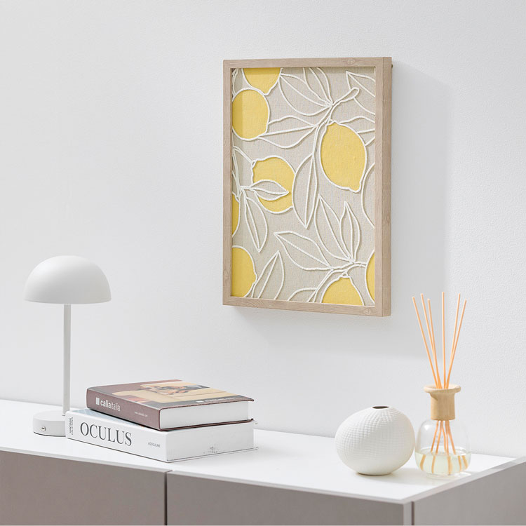 アートボード 30×40cm レモン フレーム...の詳細画像1