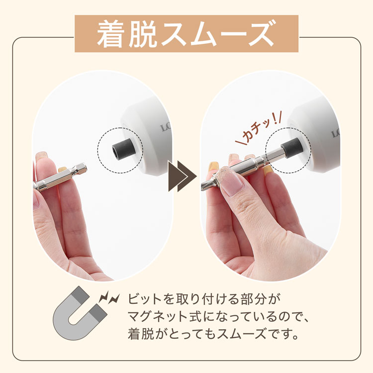 LOWYA（ロウヤ） 電動ドライバー 充電式 小型 電動ドリル ドライバー
