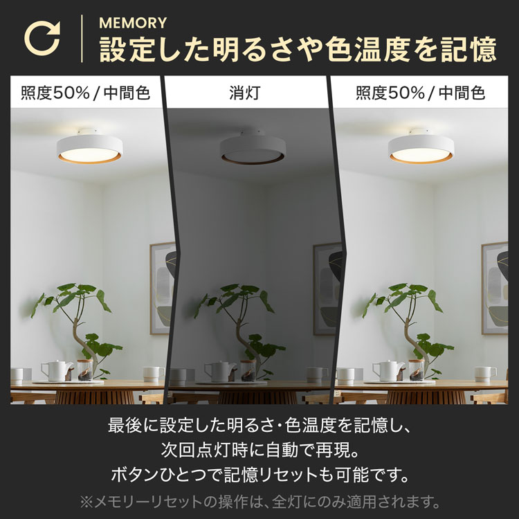 LOWYA（ロウヤ） シーリングライト LED 8畳 アッパーライト 間接照明