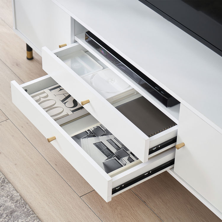 LOWYA（ロウヤ） テレビ台 140cm テレビボード 収納棚 リビング 収納