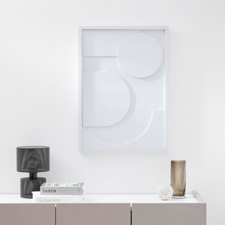 LOWYA（ロウヤ） アートボード 50×70cm 壁掛け おしゃれ モダン 抽象画