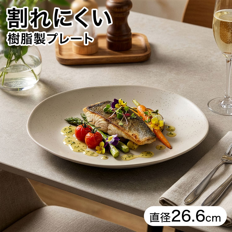 LOWYA（ロウヤ） 大皿 ワンプレート 盛り皿 パスタ皿 カレー皿 割れ