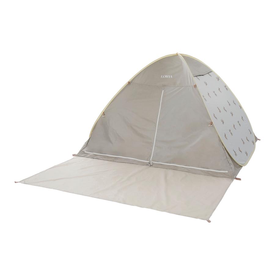 テント ポップアップテント ワンタッチ テント おしゃれ 幅200cm ファミリー ドームテント 2人用 3人用 アウトドア キャンプ グランピング ロウヤ LOWYA｜low-ya｜06