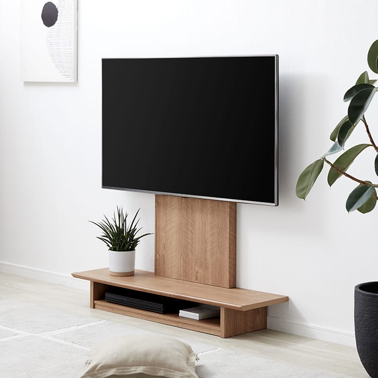 LOWYA（ロウヤ） テレビスタンド 壁掛け風 おしゃれ ハイタイプ 幅