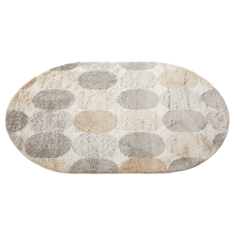 LOWYA（ロウヤ） ラグ カーペット 楕円形 柄 オールシーズン