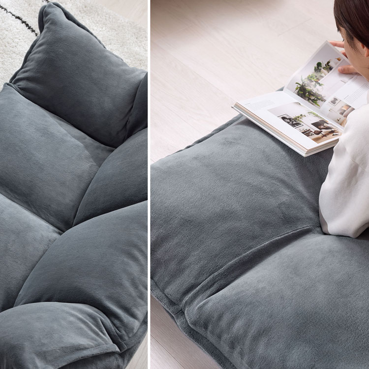 お買得！！！【定価】16,999円　ソファカバー セット　グレー LOWYA（ロウヤ） ソファカバー グッピーカバー ソファ カバー フロア