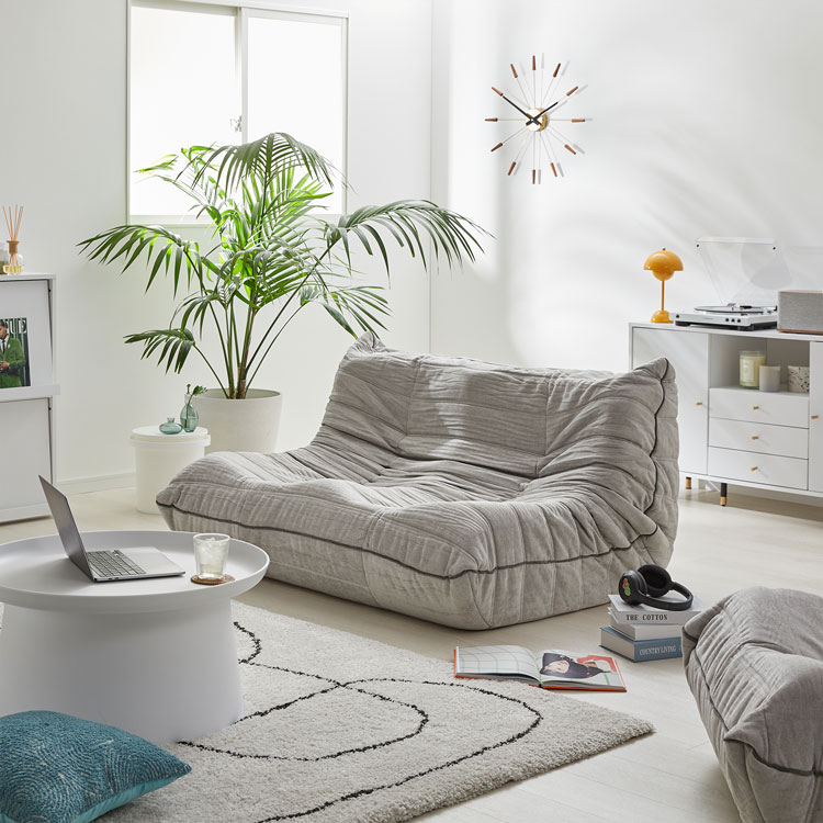 LOWYA（ロウヤ） ソファー ローソファー フロアソファー 一人掛け