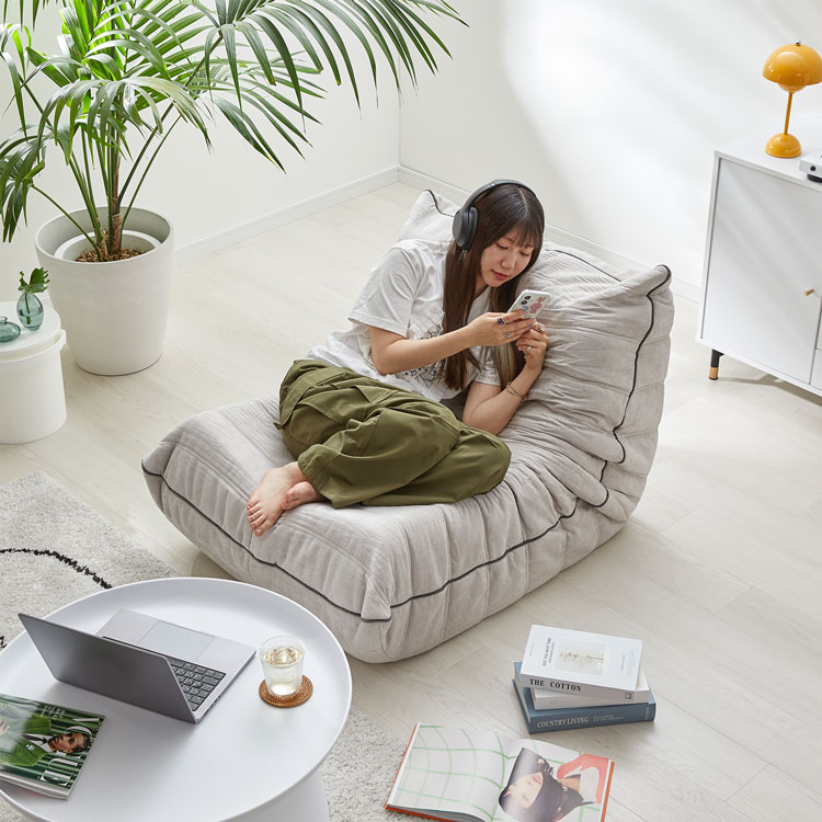 ロウヤ　ローソファ (カラー: ベージュ) ロウヤ ローソファ (カラー: ベージュ) ロウヤ ローソファ (カラー