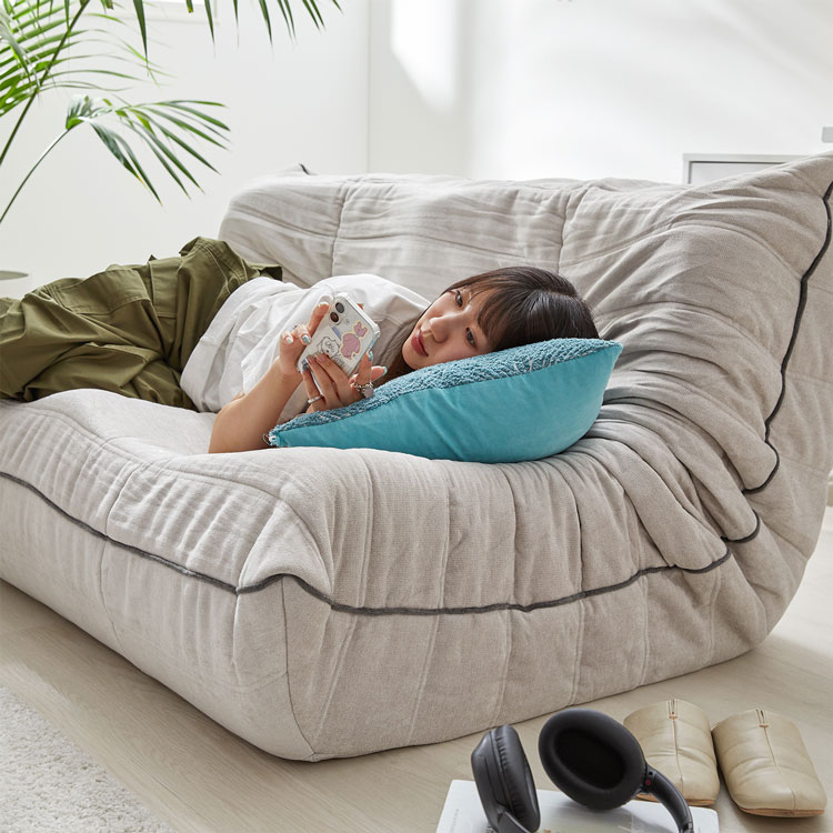 LOWYA（ロウヤ） ソファー ローソファー フロアソファー 一人掛け