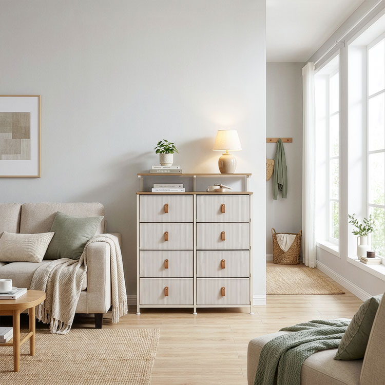 LOWYA（ロウヤ） チェスト 収納ラック 整理タンス 引き出し