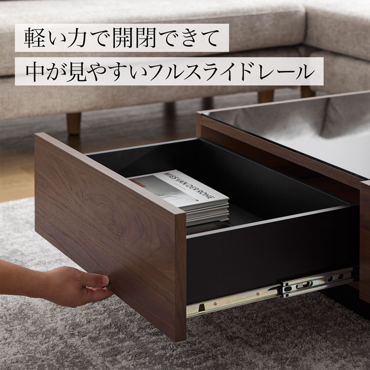 LOWYA（ロウヤ） センターテーブル ローテーブル リビングテーブル