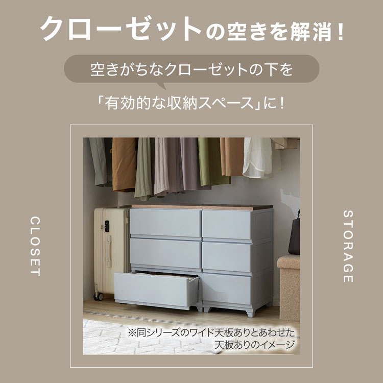 チェスト スリム 中が透けない 日本製 収納ケース プラスチック
