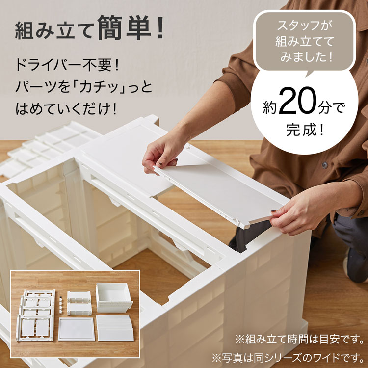 チェスト スリム 中が透けない 日本製 収納ケース プラスチック