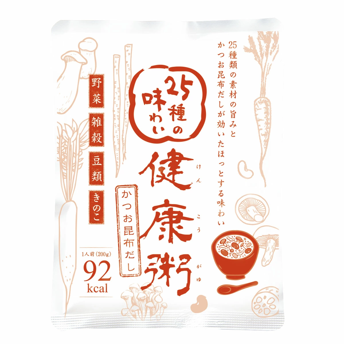 健康粥かつお