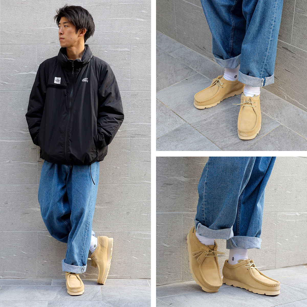 CLARKS WALLABEE GTX クラークス ワラビー ゴアテックス メンズ MAPLE