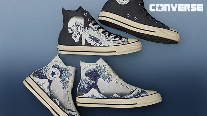 CONVERSE ALL STAR (R) UKIYOEPRINT HI コンバース オールスター (R