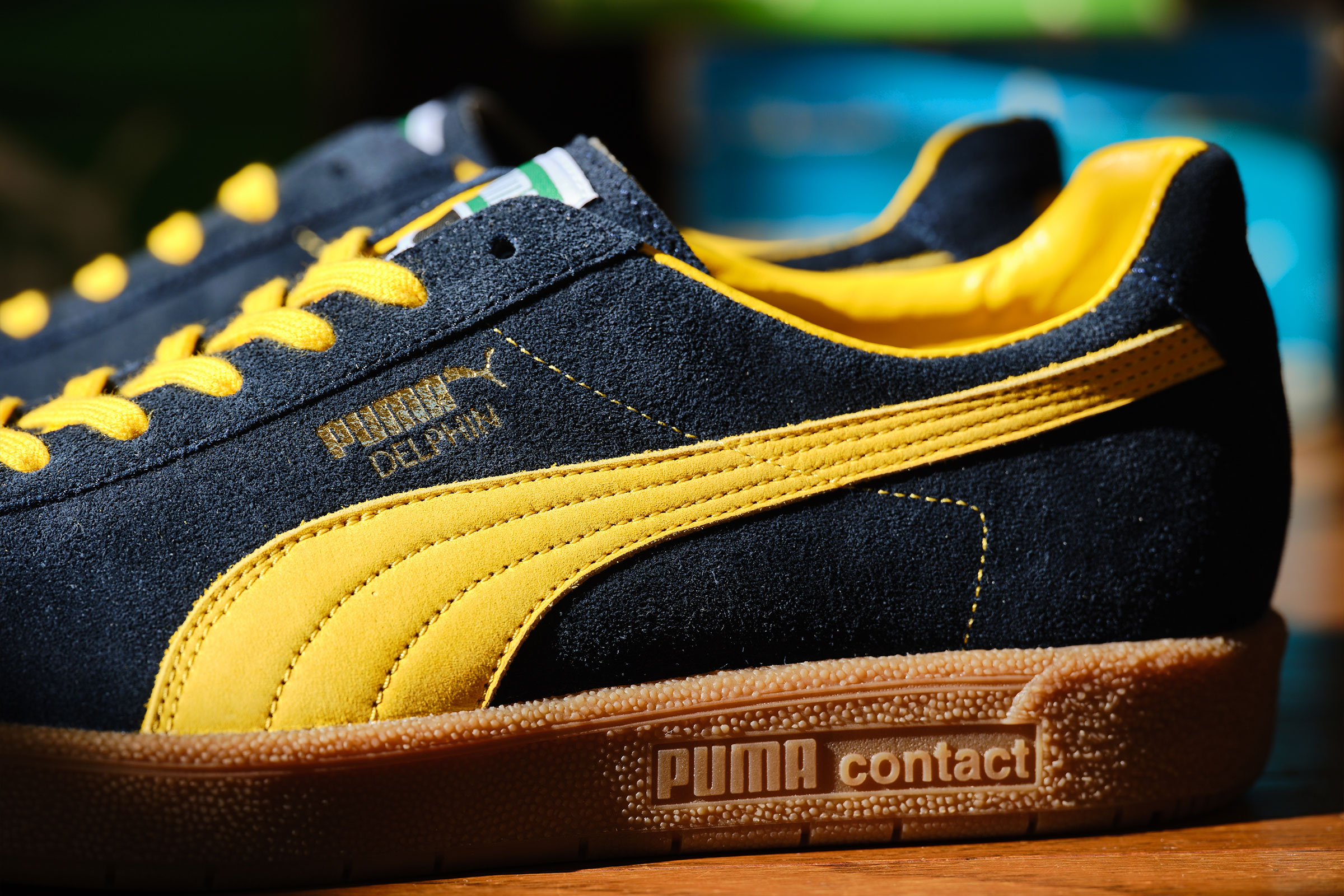 1回着のみpuma 日本製 delphin スニーカー 27cm us9 プーマ PUMA DELPHIN BLOCK -KICKS LAB. EXCLUSIVE-