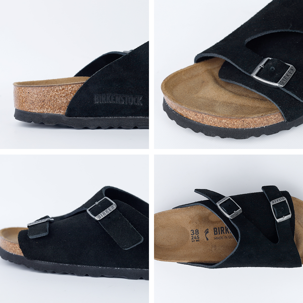 BIRKENSTOCK ZURICH SUEDE LEATHER 【NARROW】 ビルケンシュトッ
