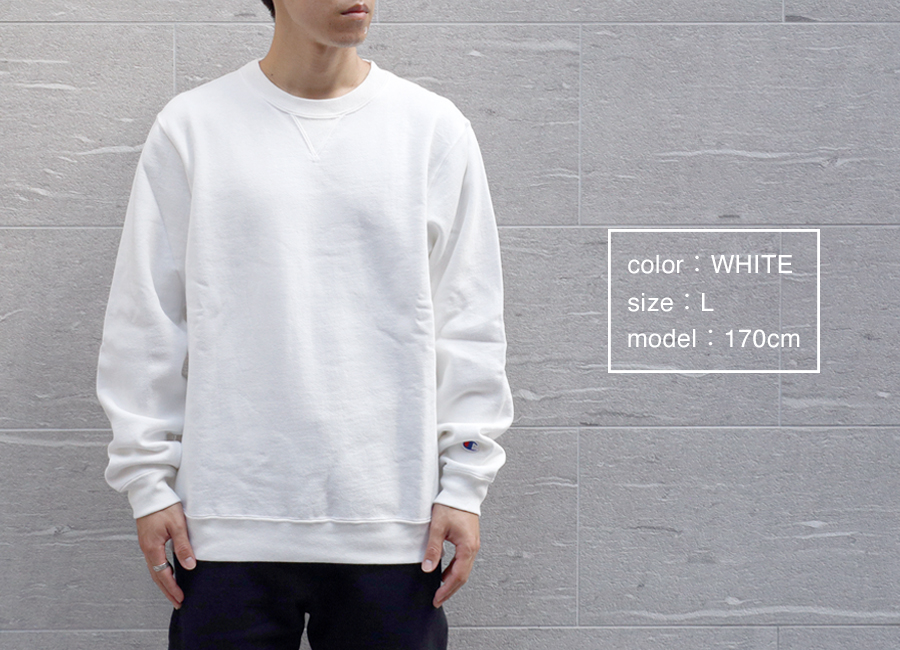 CHAMPION｜USA Made Crew Neck Sweat Shirt 9oz Terry Fleece