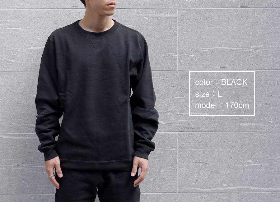 90s Champion チャンピオン スウェットシャツ ブラック L 雰囲気 Champion (チャンピオン) CREW NECK SWEATSHIRT / クルーネック