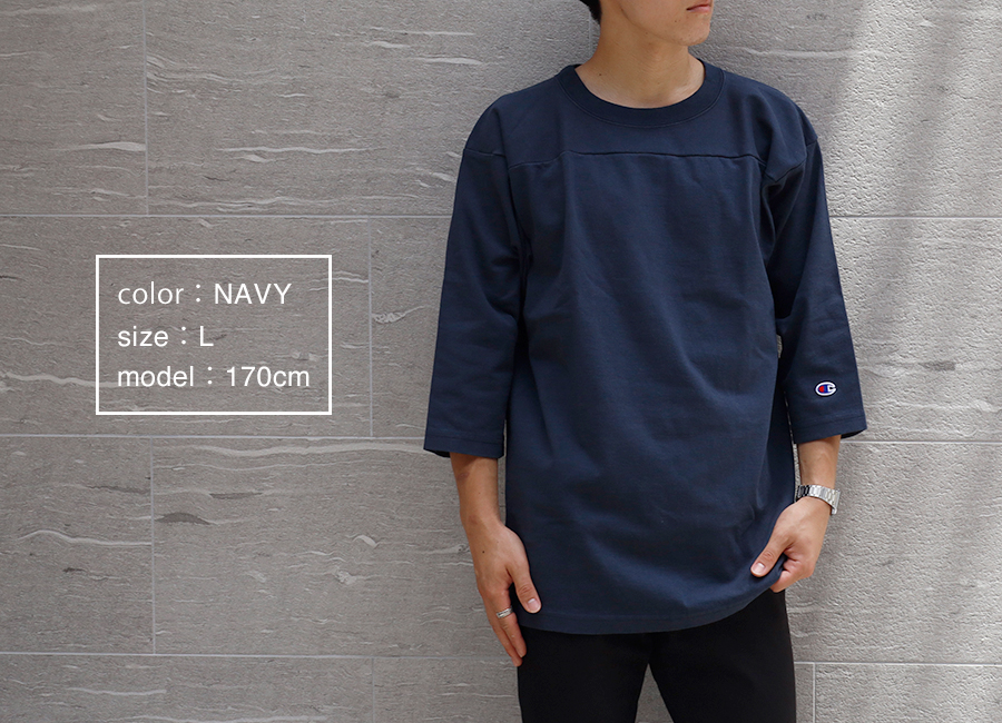Champion CHAMPION T1011 3/4 SLEEVE FOOTBALL T-SHIRTS MADE IN