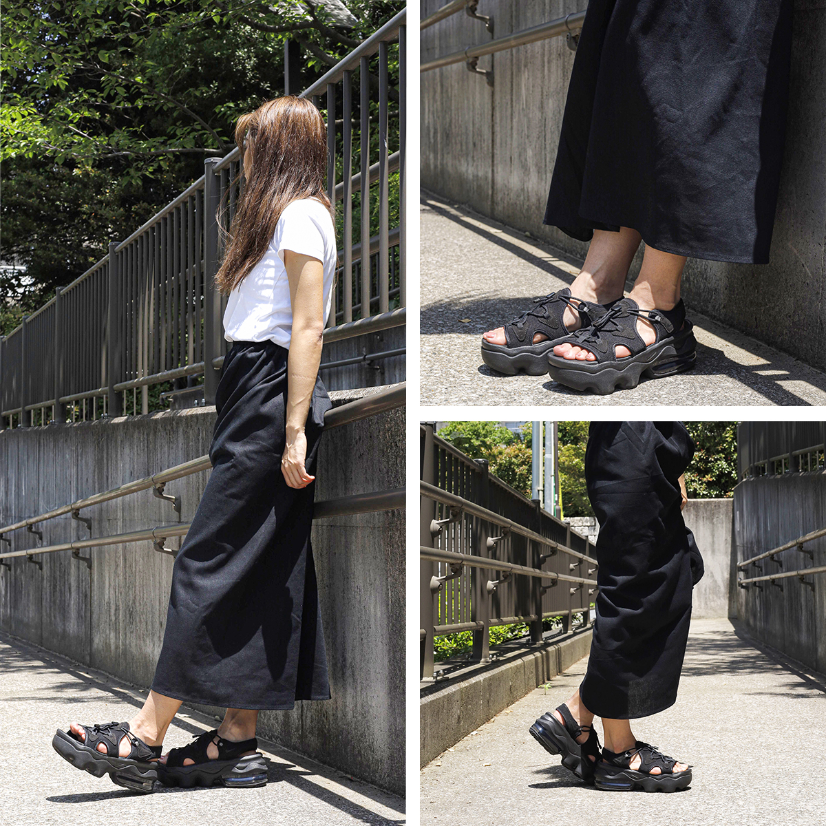 NIKE WMNS AIR MAX KOKO SANDAL ナイキ ウィメンズ エア マックス ココ サンダル  BLACK/BLACK/ANTHRACITE ci8798-003