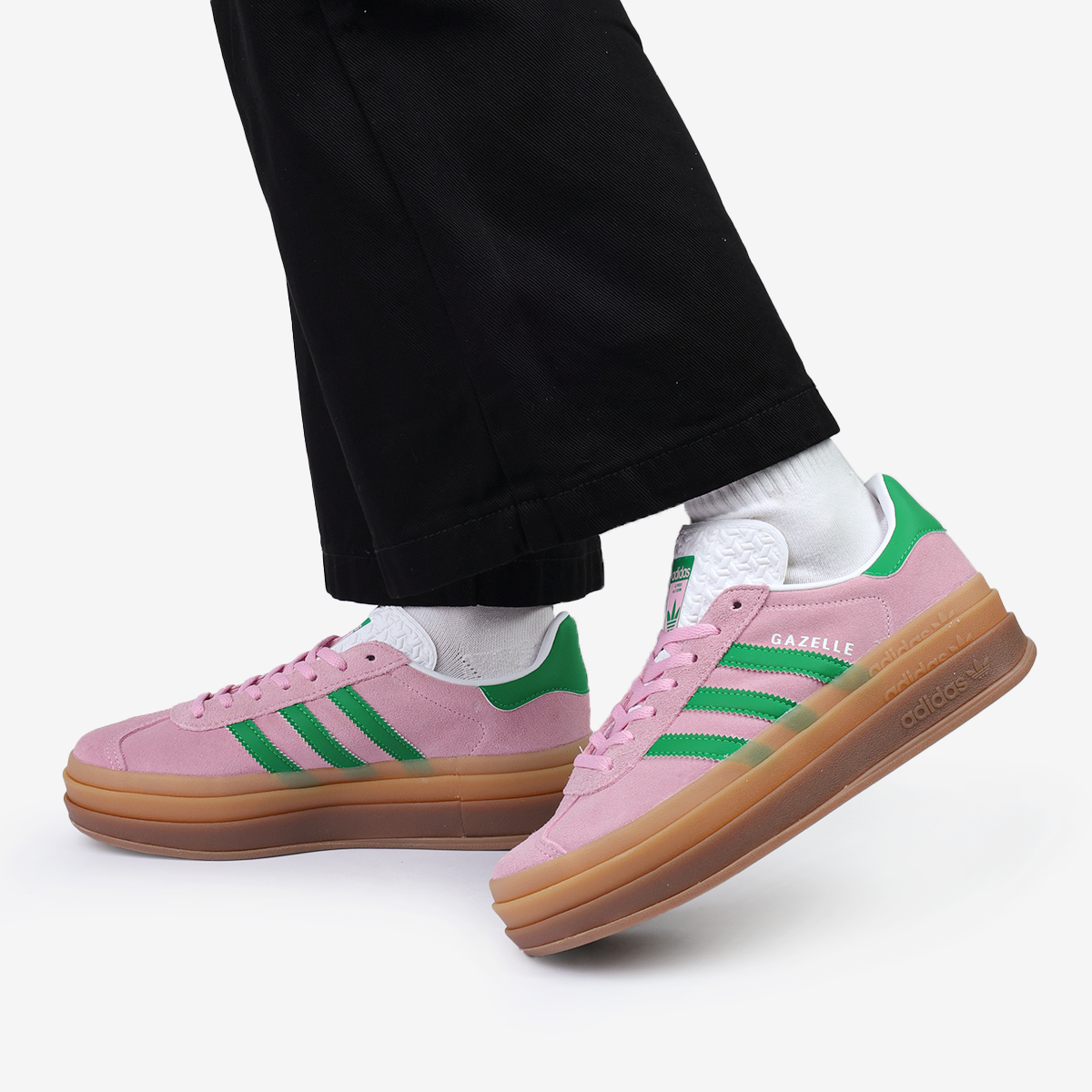 新品⭐︎adidas/スニーカー⭐︎GAZELLE BOLD W/IE0420⭐︎24 アディダス ガゼルボールド / Gazelle Bold - ピンク