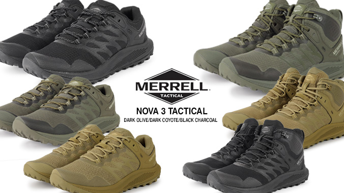 MERRELL NOVA 3 TACTICAL MID WATEERPROOF M メレル ノバ 3