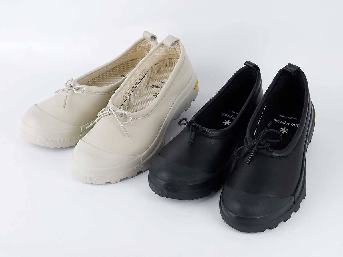 SNOW PEAK FIELD TOE SHOES スノーピーク フィールド トゥ シューズ レディース アウトドア キャンプ 防水 日本製  BLACK ブラック IVORY アイボリー : se-22sw001 : LOWTEX - 通販 - Yahoo!ショッピング