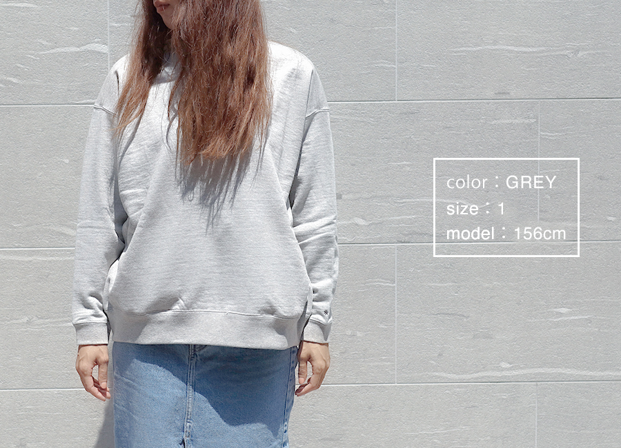 snow peak SNOW PEAK RECYCLED COTTON SWEAT CREWNECK