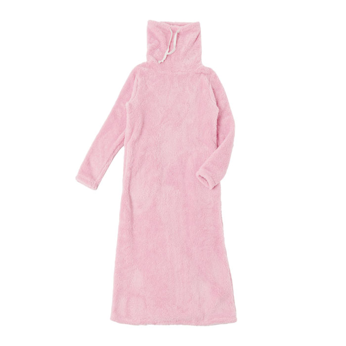 ルームウェア もこもこシャギー 裏起毛 ワンピース 部屋着 マタニティ