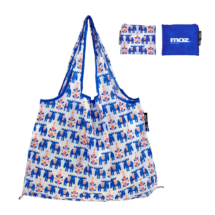 moz SCANDINAVIANFOREST ショッピングバッグ エコバッグ エコバック 折りたたみ 折り畳み メール便送料無料 | moz | 07