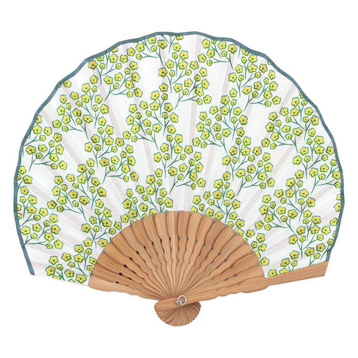 扇子 ケース付き natti ナッティ レディース 女性 女性用 おしゃれ 花