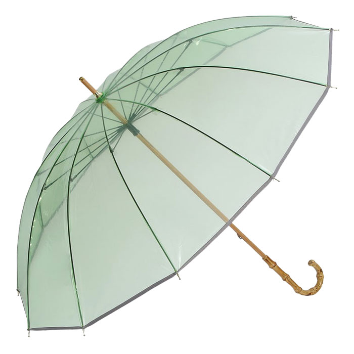 フランス製 L'aurillac 高級傘 assa 送料無料 a.s.s.a ビニール傘 58cm 12本骨 パイピング 切り