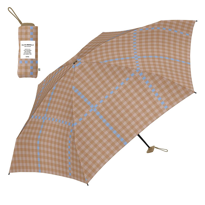 assa 折りたたみ傘 オールインアンブレラ MINICOLO コンパクト 晴雨