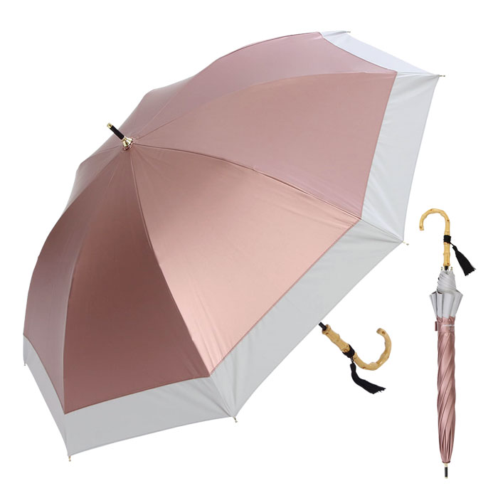 さえら　アキアカネの日傘 assa a.s.s.a 晴雨兼用 日傘 長傘 メタリック 50cm 切り継ぎ