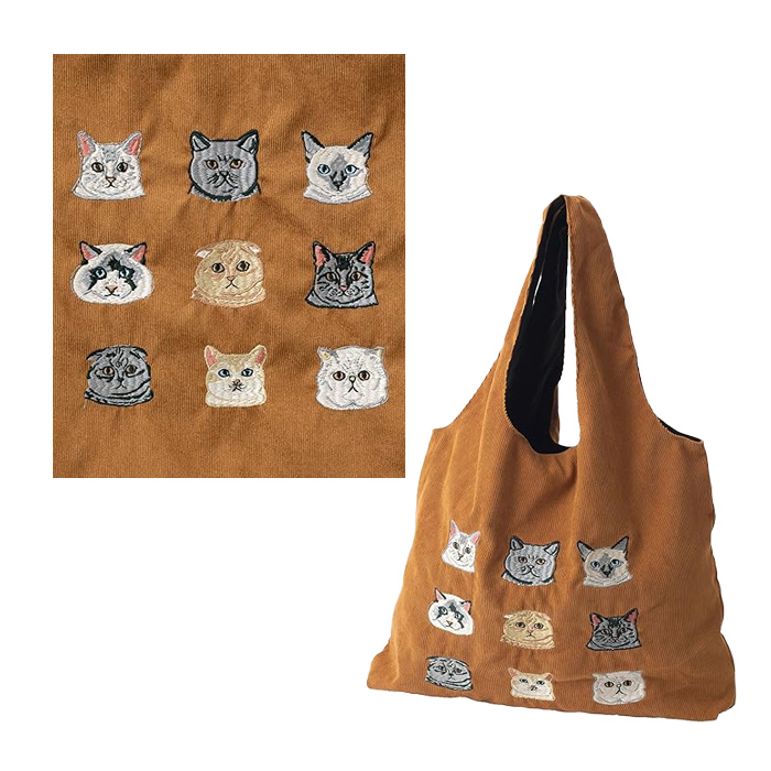 Jubilee アニマル刺繍 トートバッグ A4 a4 トート 刺しゅう