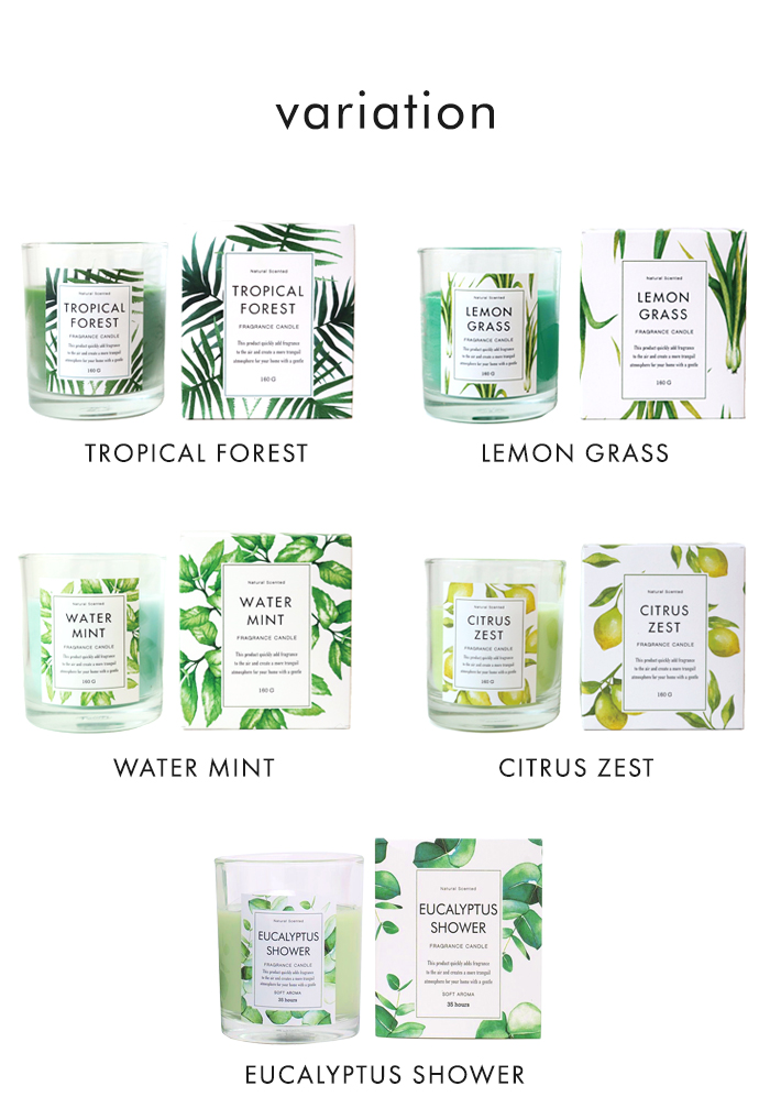 送料無料 グリーンオアシス GREEN OASIS グラス入りキャンドル 2個