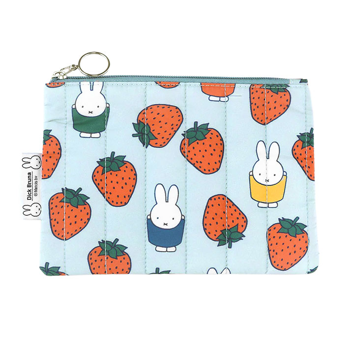 miffy ミッフィー Dick Bruna キルティングフラットポーチ ポーチ