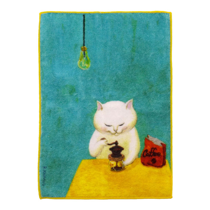 HEMING'S（ヘミングス） タオルハンカチ ハンドタオル ねこの暮らし