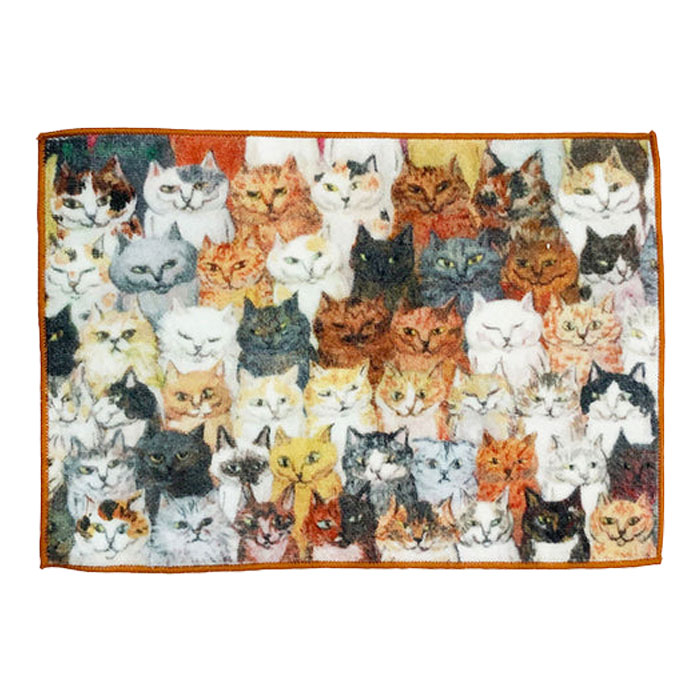 HEMING'S（ヘミングス） タオルハンカチ ハンドタオル ねこの暮らし