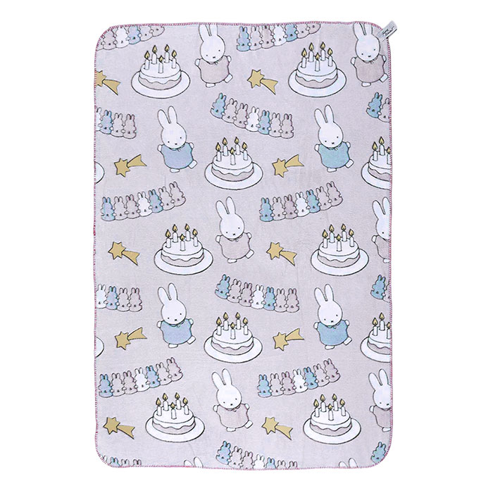 Miffy Dick Bruna 蓄光 ファニーブランケット L ブランケット ミッフィー 大判 ひざ掛け 毛布 ポンチョ ディックブルーナ 送料無料 | HEMING'S | 03