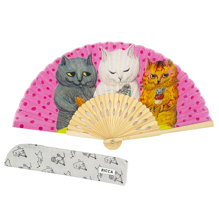 【みゆママ様】1087.天然石　ファントムクォーツ　和柄　じゃれ猫　レジン　根付 ◇揺れる宝石◇誕生石対応◇Twinkle Moon & Cat ムーン