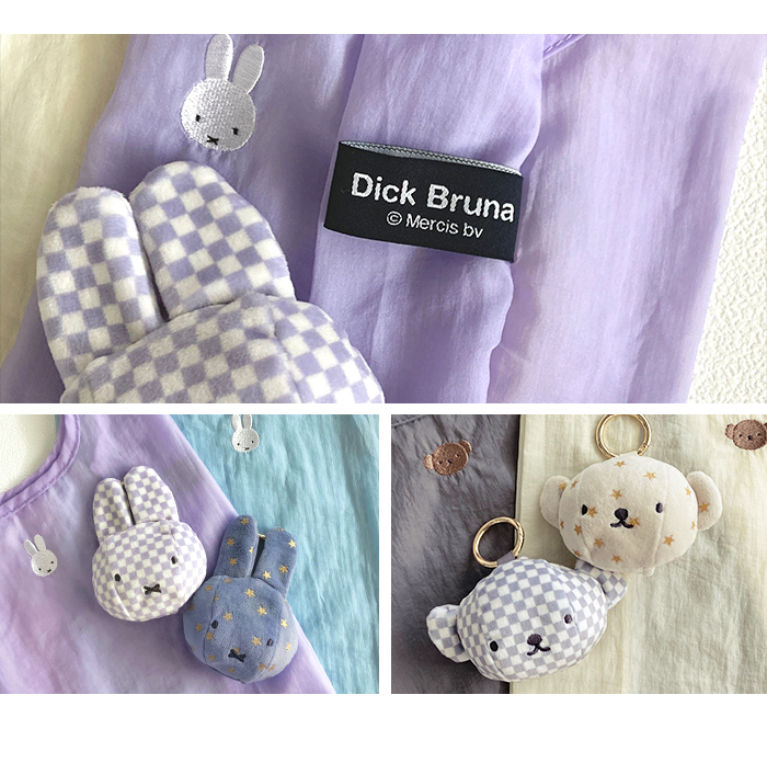 Miffy（ミッフィー） ミッフィー&ボリス チャームトートバッグ バッグ