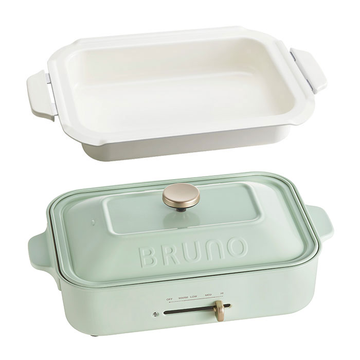 BRUNO ブルーノ コンパクトホットプレート セラミックコート鍋