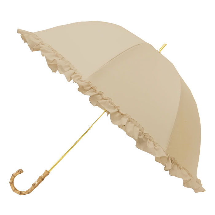pinktrick 完全遮光 深張り フリル 55cm 日傘 かさ 晴雨兼用 はっ水 完全 送料無料...