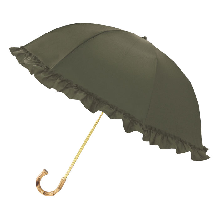 pinktrick 完全遮光 深張り フリル 日傘 折りたたみ傘 2段 3段 晴雨兼用 はっ水 完全...