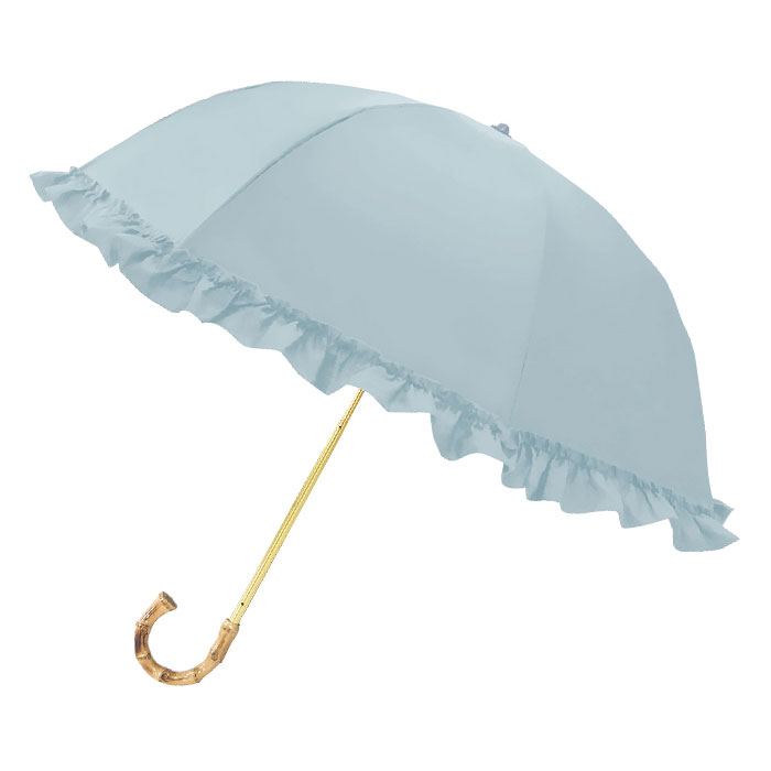 pinktrick 完全遮光 深張り フリル 日傘 折りたたみ傘 2段 3段 折り畳み傘 晴雨兼用 はっ水 遮熱 完全 遮光 UPF50+ 送料無料｜ls-ablana｜07