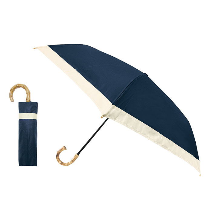 日傘 完全遮光 グログラン バイカラー pinktrick 折りたたみ傘 3段 かさ 傘 晴雨兼用 送料無料｜ls-ablana｜03